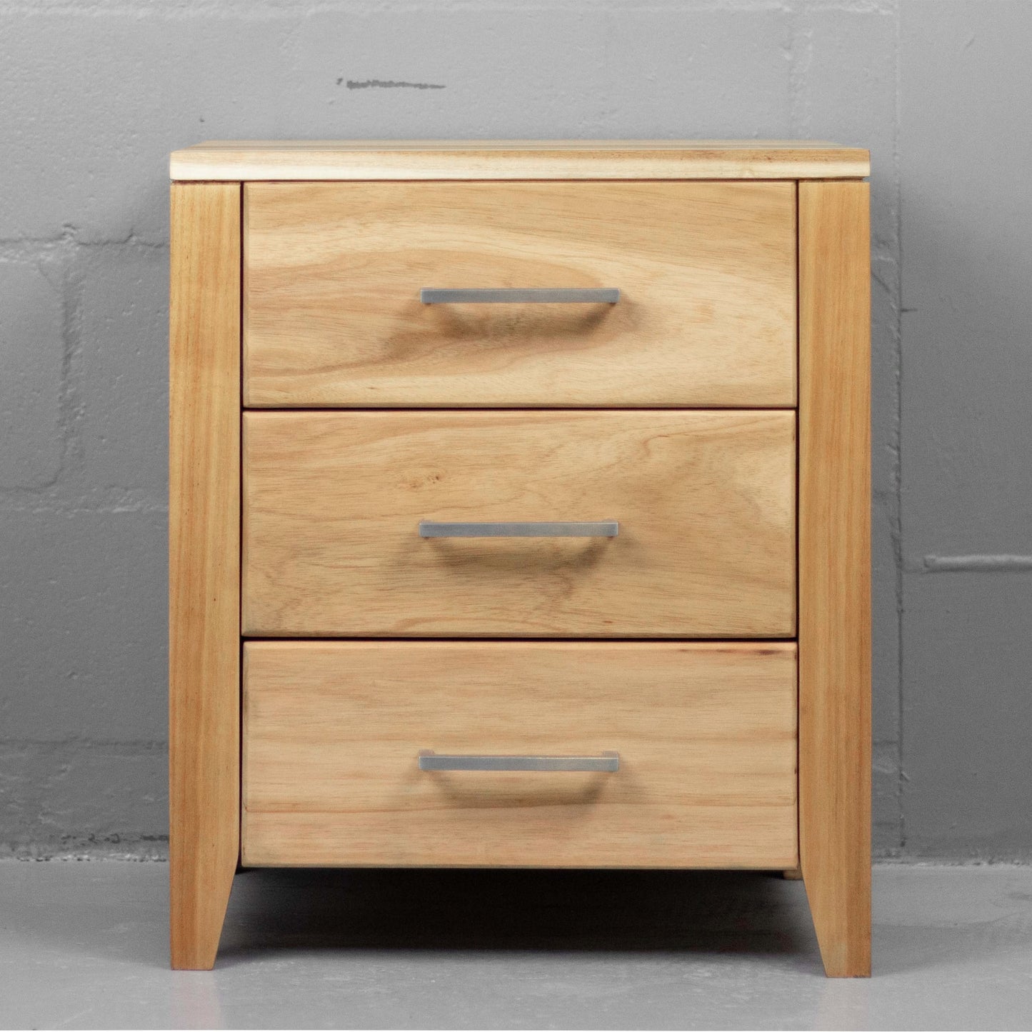 Krone Nightstand with 3 Drawers