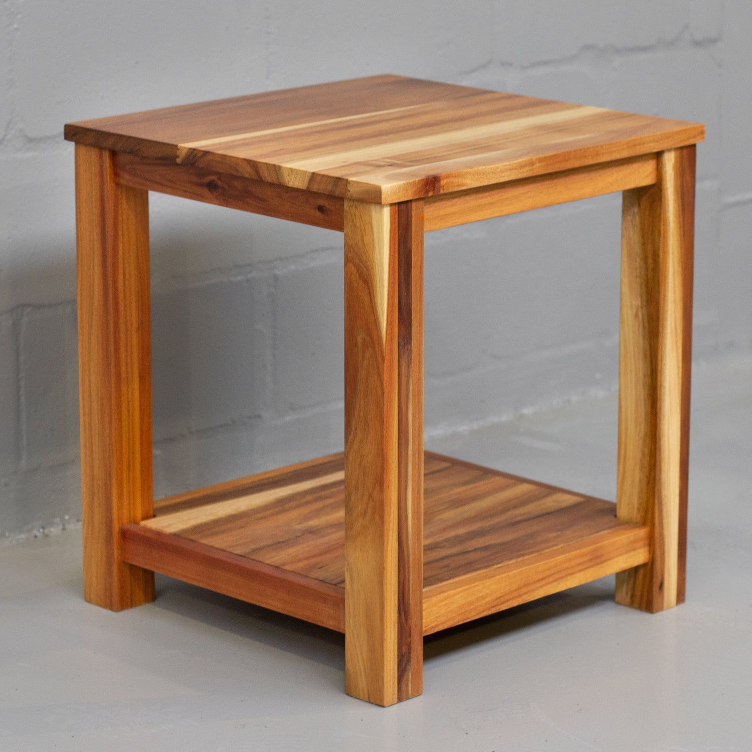 Krone Shelf Side Table | Quality Solid Wood Furniture – LANARK