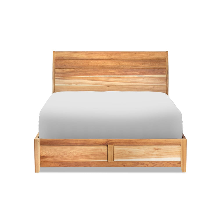 Woodlands Box Bed Frame - Lanark Solid Wood Furniture South Africa